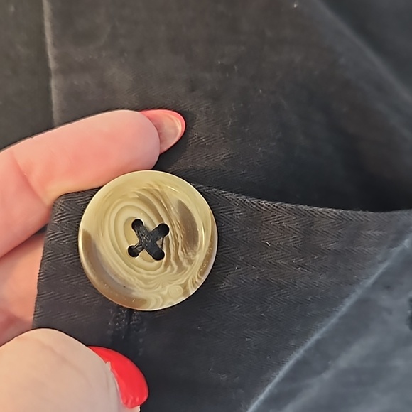 NWT Free People | Womens Black Button Courtship Fitted Blazer | Womens XL - Picture 3 of 6